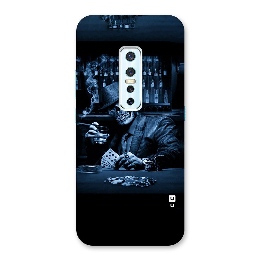 Cool Skull Cards Back Case for Vivo V17 Pro