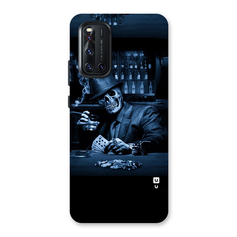 Cool Skull Cards Back Case for Vivo V19