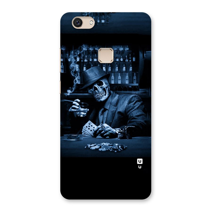 Cool Skull Cards Back Case for Vivo V7
