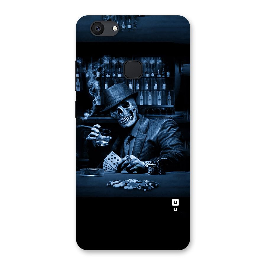 Cool Skull Cards Back Case for Vivo V7 Plus