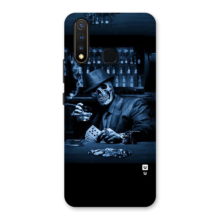 Cool Skull Cards Back Case for Vivo Y19