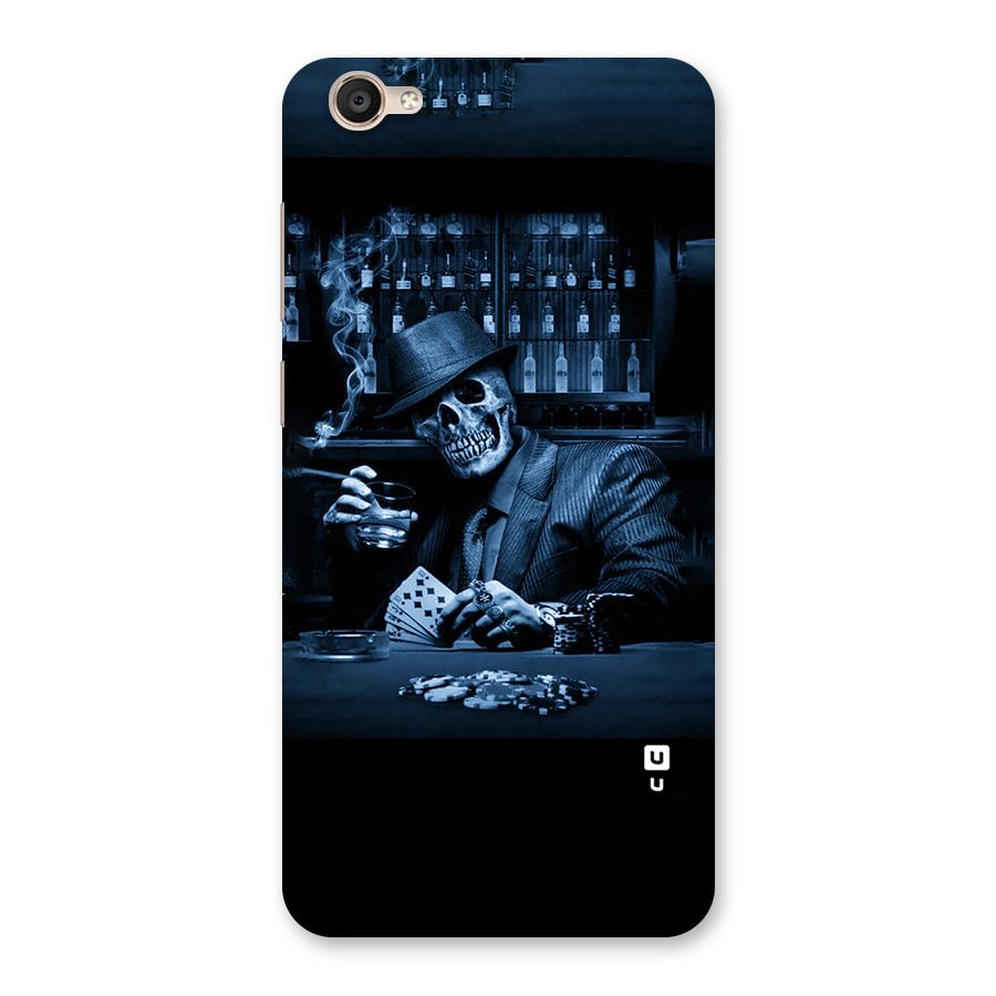 Cool Skull Cards Back Case for Vivo Y55L