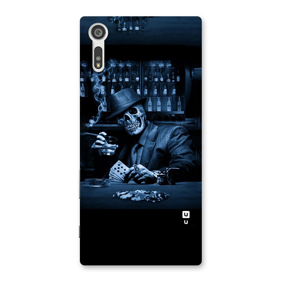 Cool Skull Cards Back Case for Xperia XZ