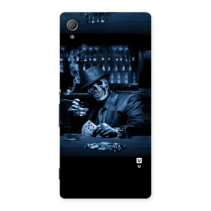 Cool Skull Cards Back Case for Xperia Z3 Plus