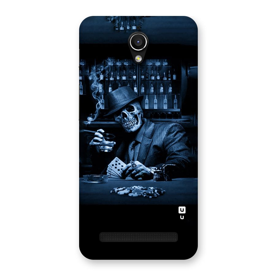 Cool Skull Cards Back Case for Zenfone Go