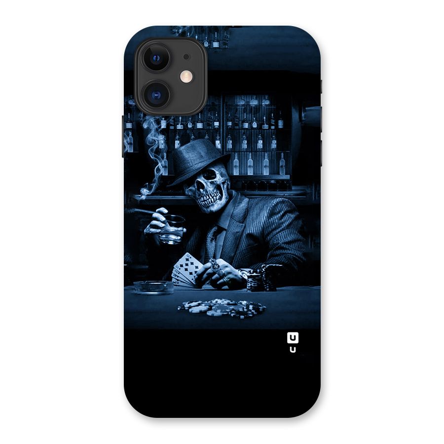 Cool Skull Cards Back Case for iPhone 11