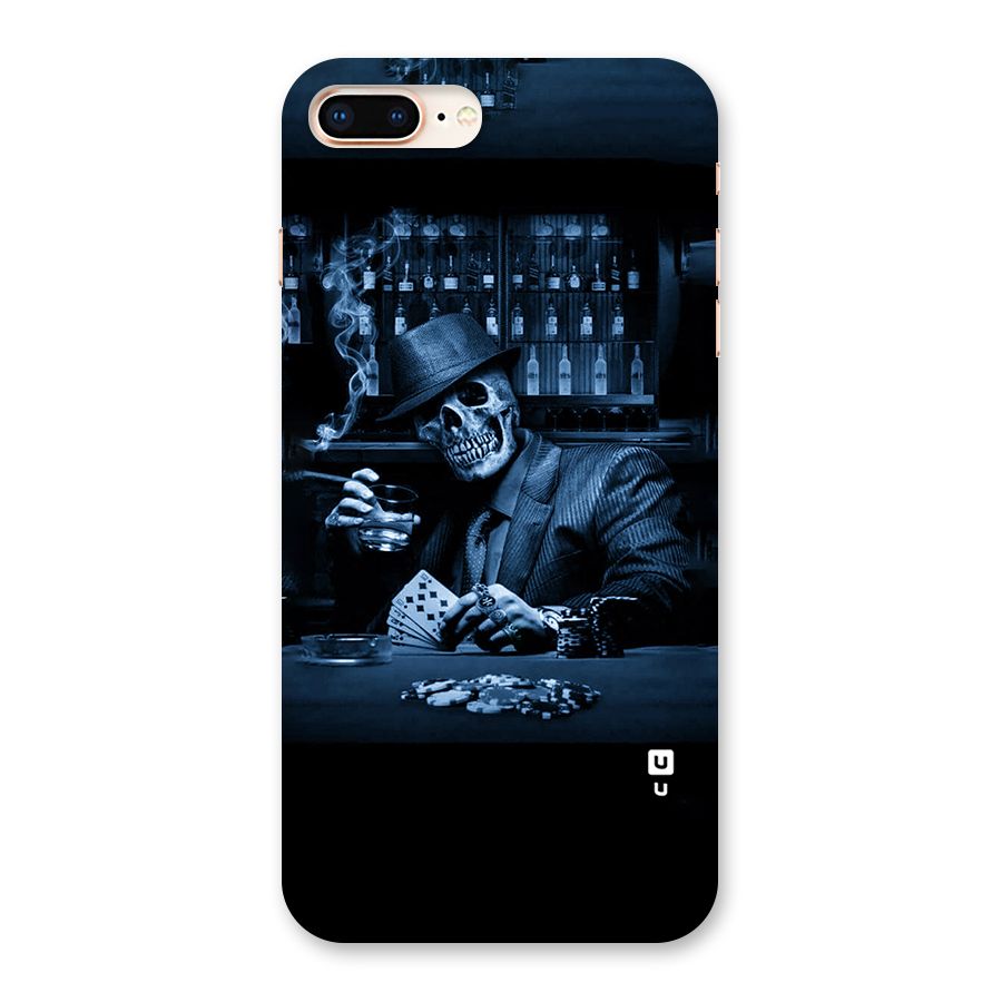 Cool Skull Cards Back Case for iPhone 8 Plus