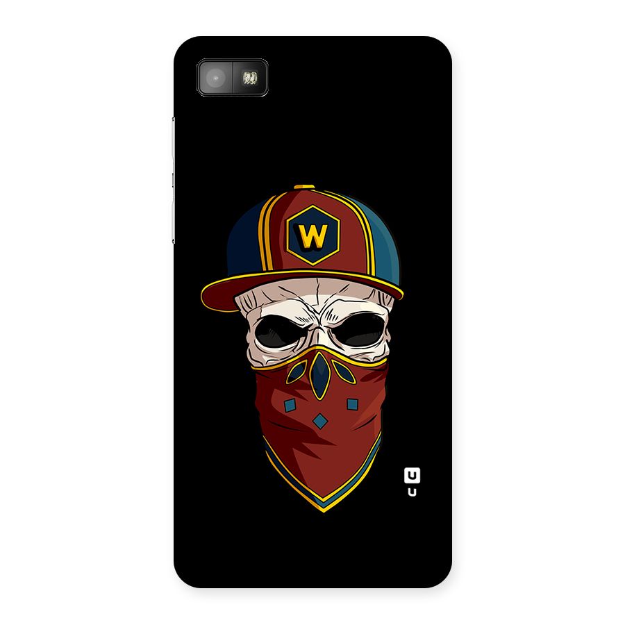 Cool Skull Mask Cap Back Case for Blackberry Z10