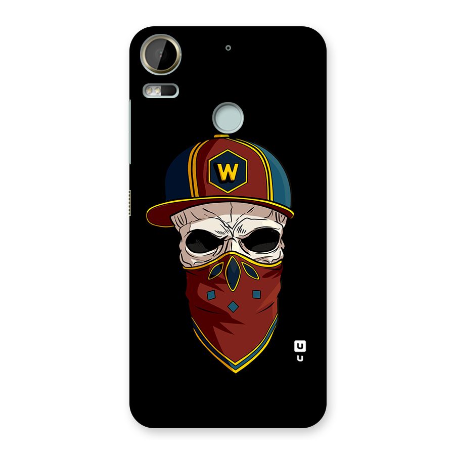 Cool Skull Mask Cap Back Case for Desire 10 Pro