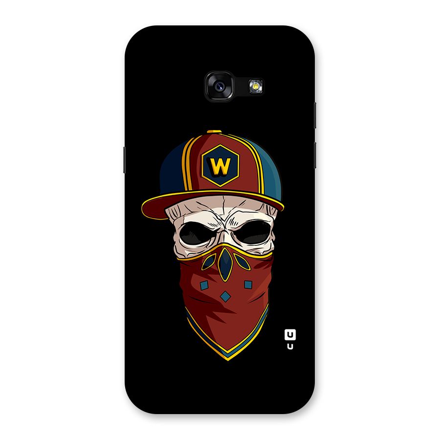 Cool Skull Mask Cap Back Case for Galaxy A5 2017