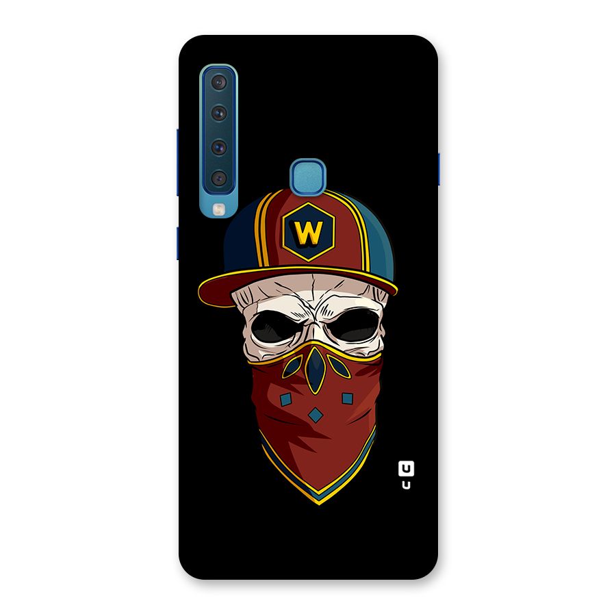 Cool Skull Mask Cap Back Case for Galaxy A9 (2018)
