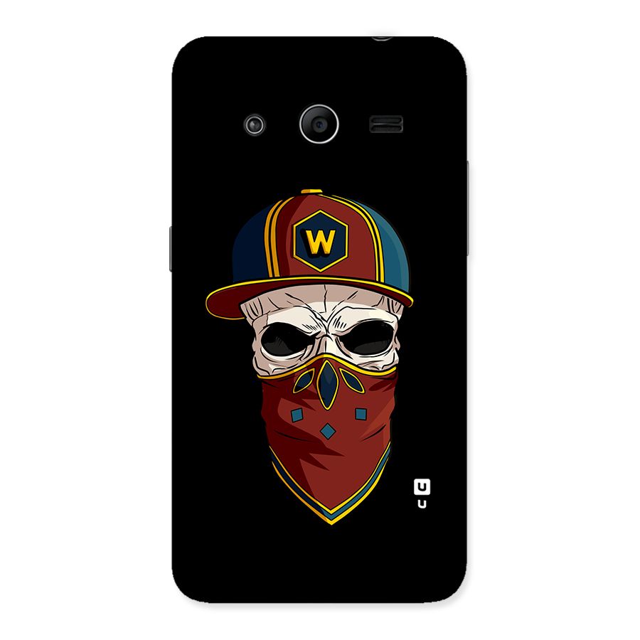Cool Skull Mask Cap Back Case for Galaxy Core 2