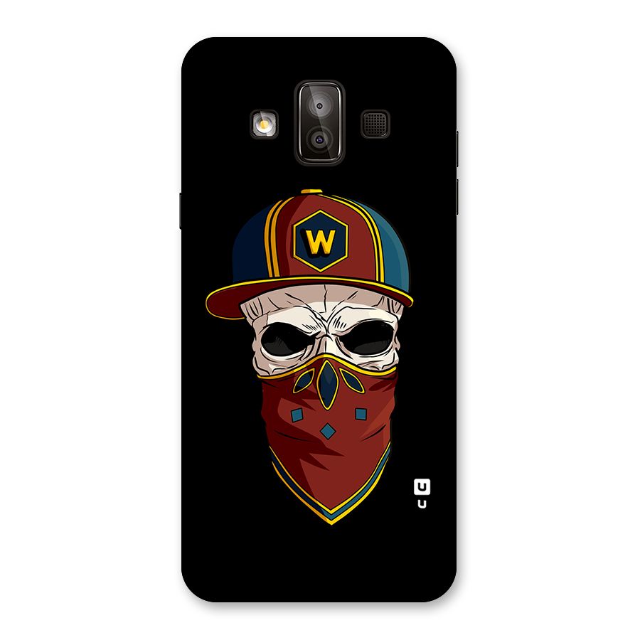 Cool Skull Mask Cap Back Case for Galaxy J7 Duo