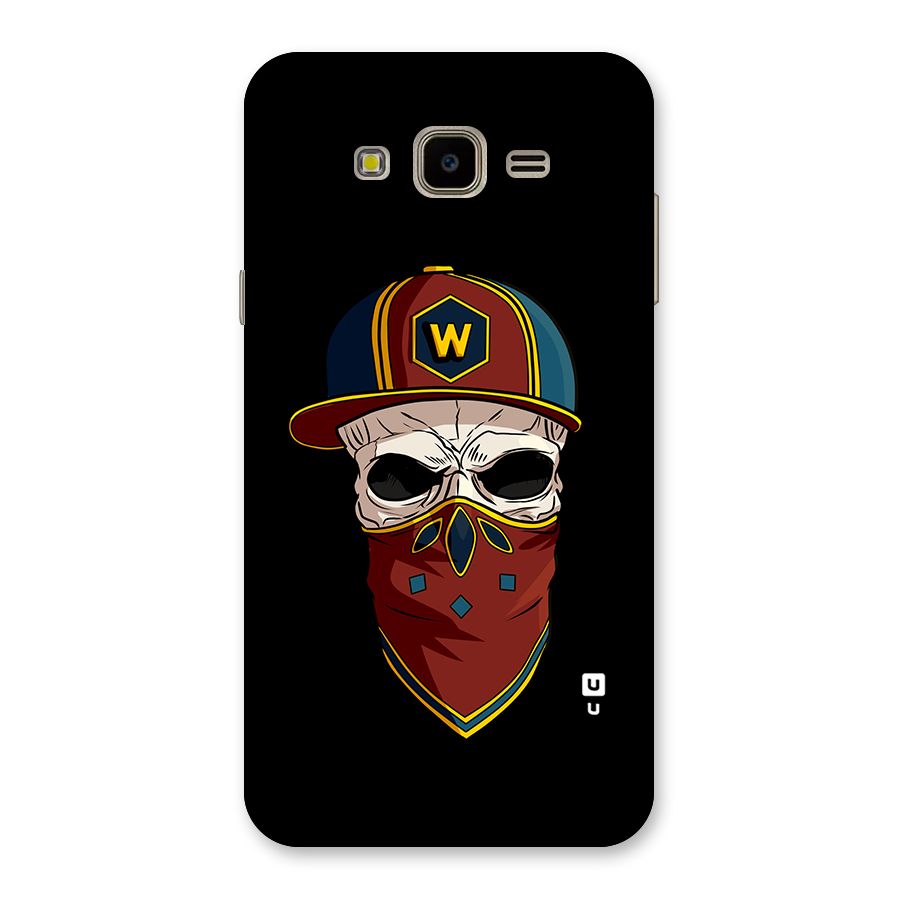 Cool Skull Mask Cap Back Case for Galaxy J7 Nxt