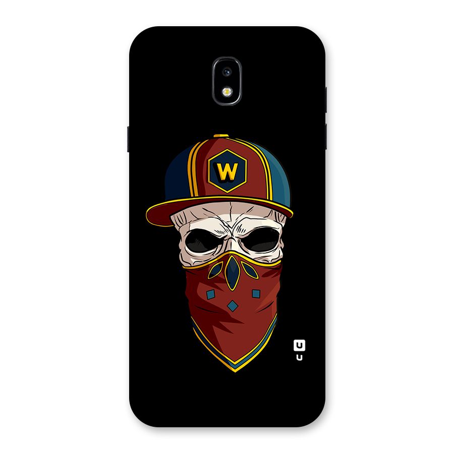 Cool Skull Mask Cap Back Case for Galaxy J7 Pro
