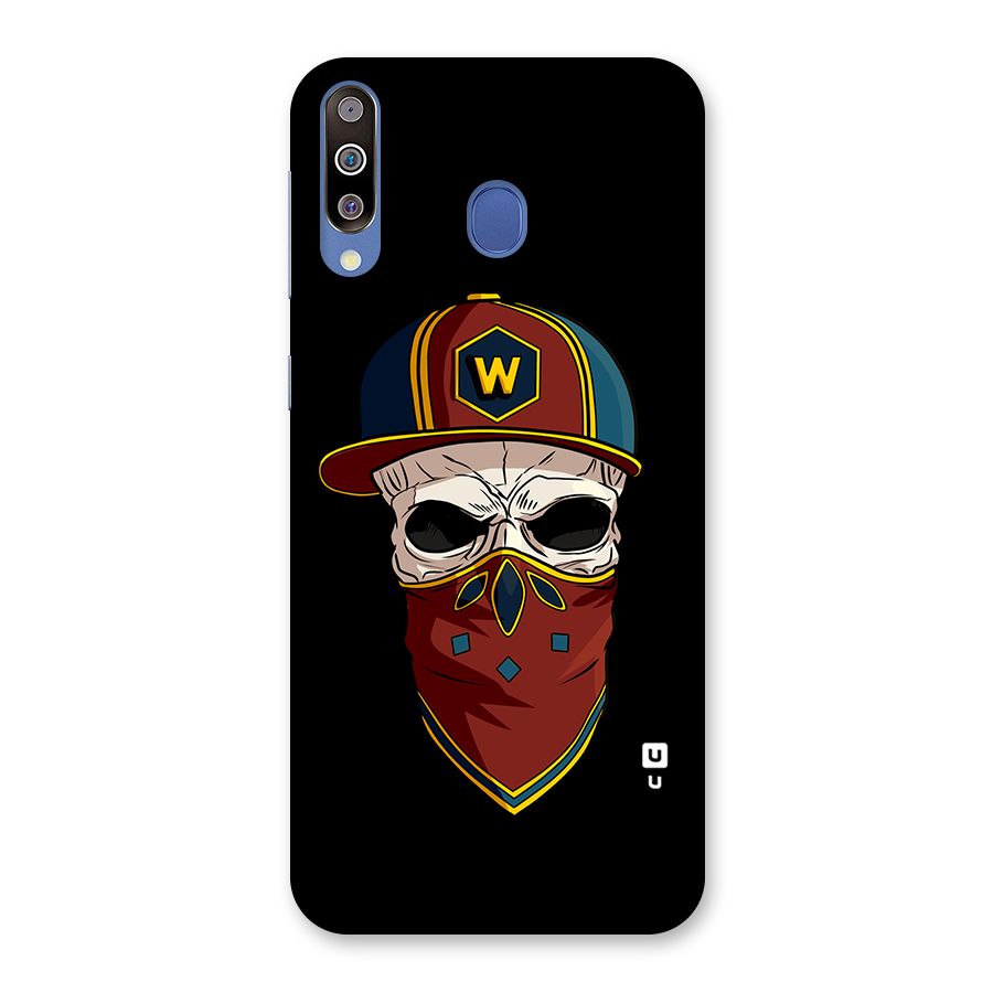 Cool Skull Mask Cap Back Case for Galaxy M30