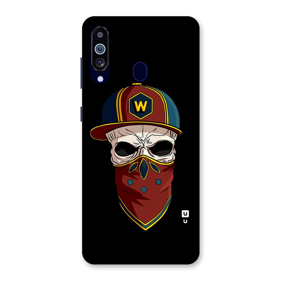 Cool Skull Mask Cap Back Case for Galaxy M40
