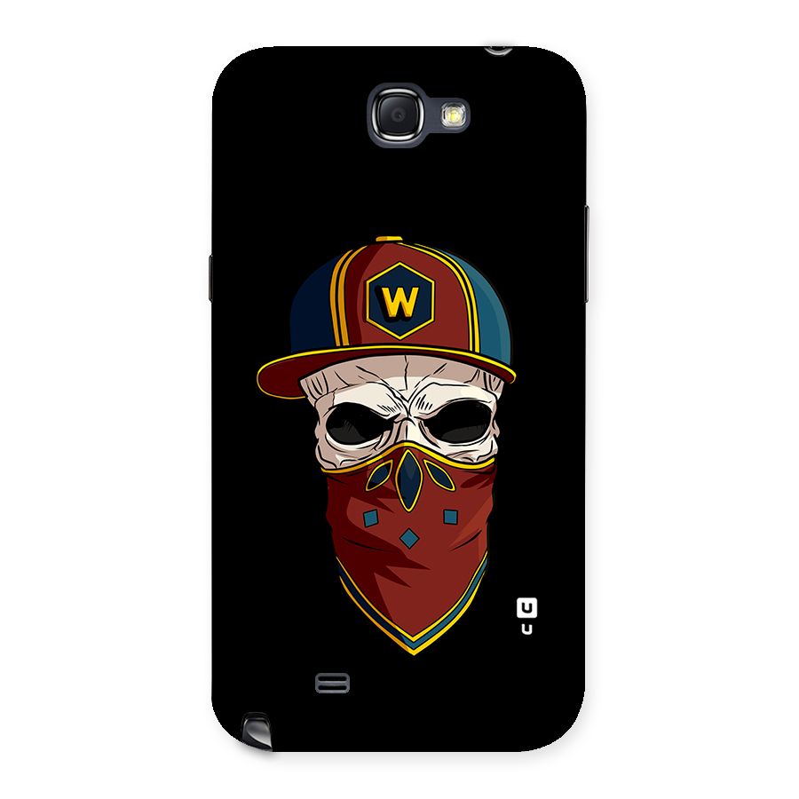 Cool Skull Mask Cap Back Case for Galaxy Note 2