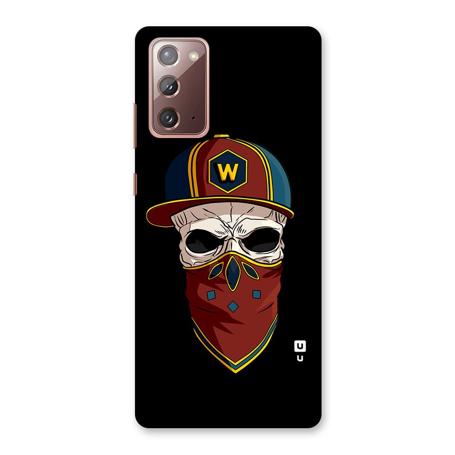 Cool Skull Mask Cap Back Case for Galaxy Note 20