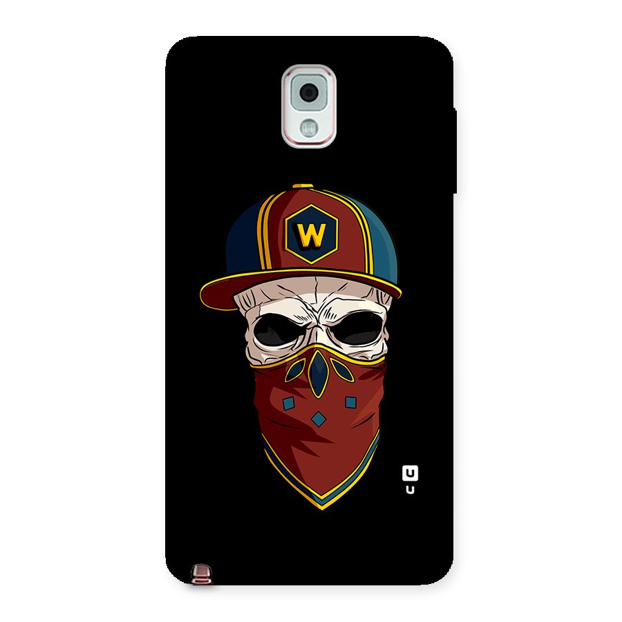 Cool Skull Mask Cap Back Case for Galaxy Note 3