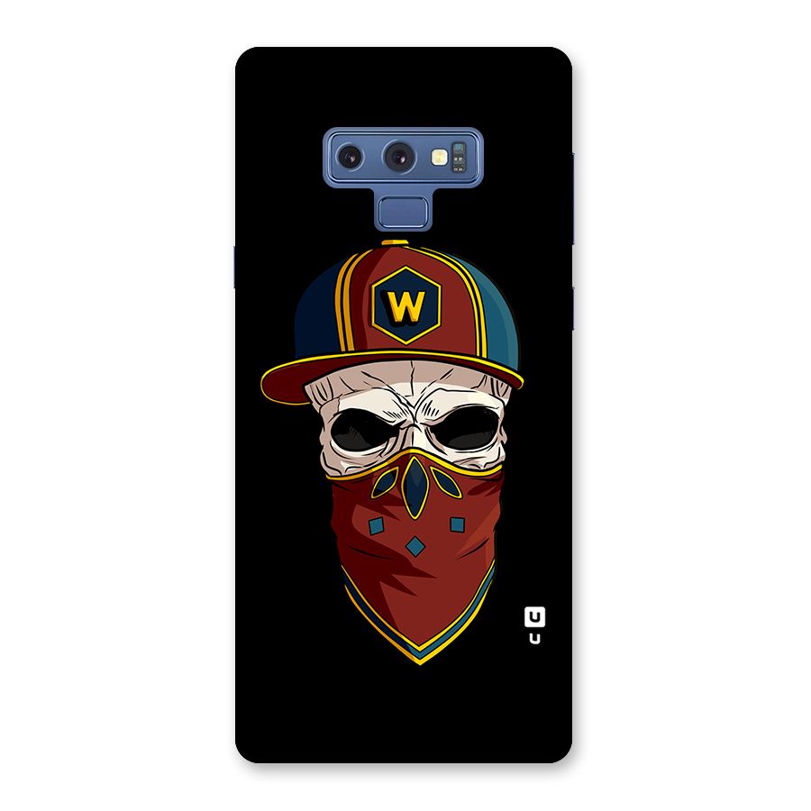 Cool Skull Mask Cap Back Case for Galaxy Note 9
