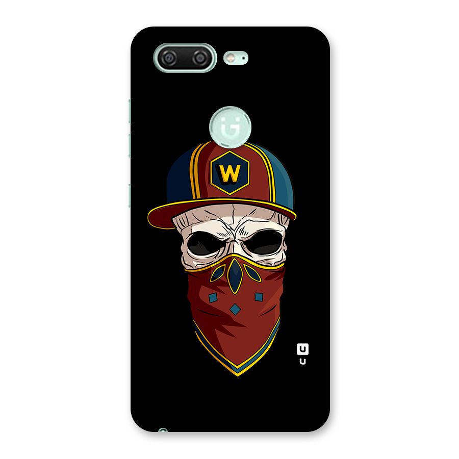 Cool Skull Mask Cap Back Case for Gionee S10