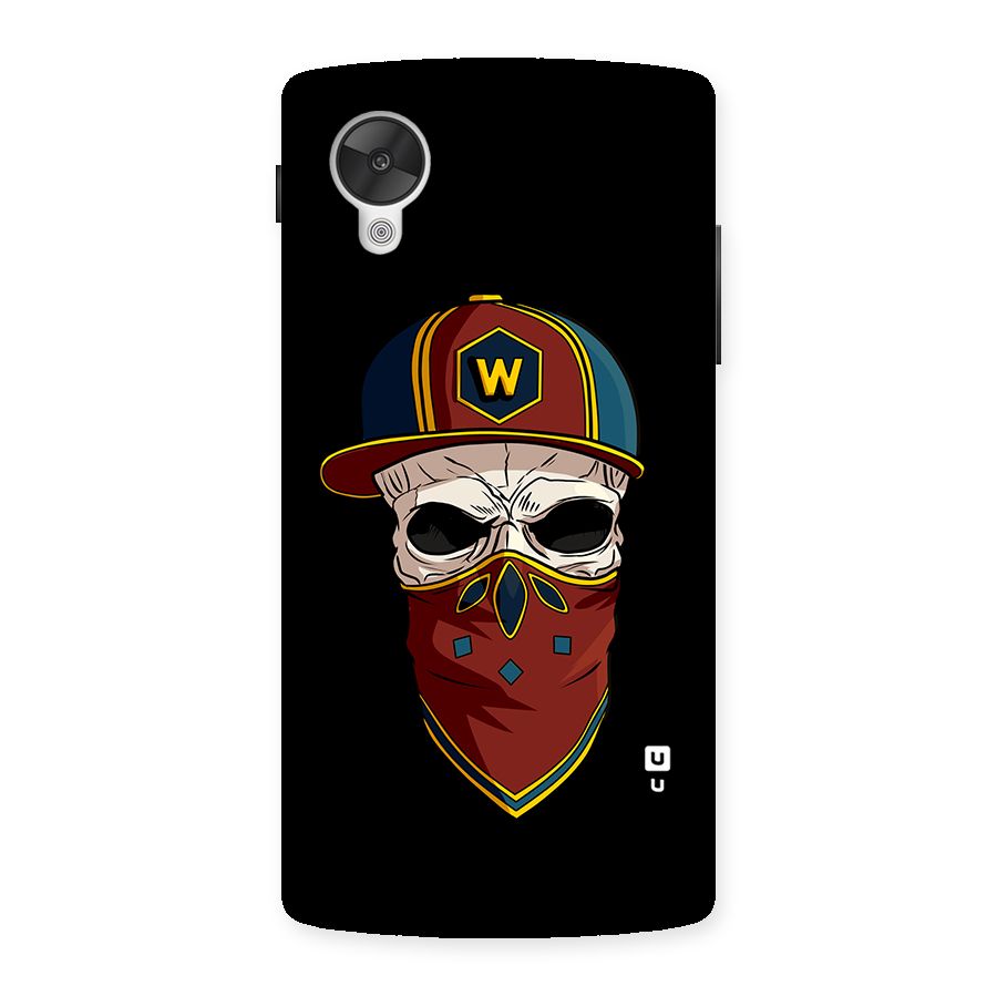 Cool Skull Mask Cap Back Case for Google Nexsus 5
