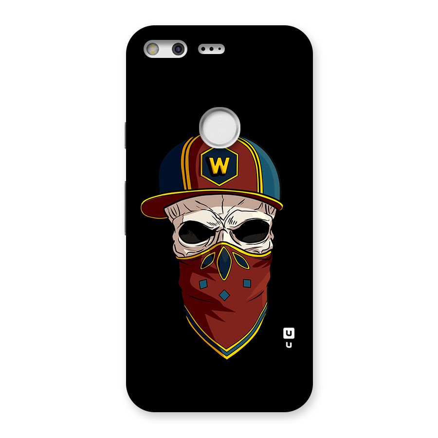 Cool Skull Mask Cap Back Case for Google Pixel