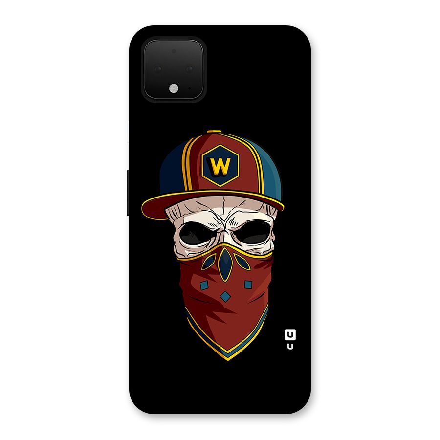 Cool Skull Mask Cap Back Case for Google Pixel 4 XL