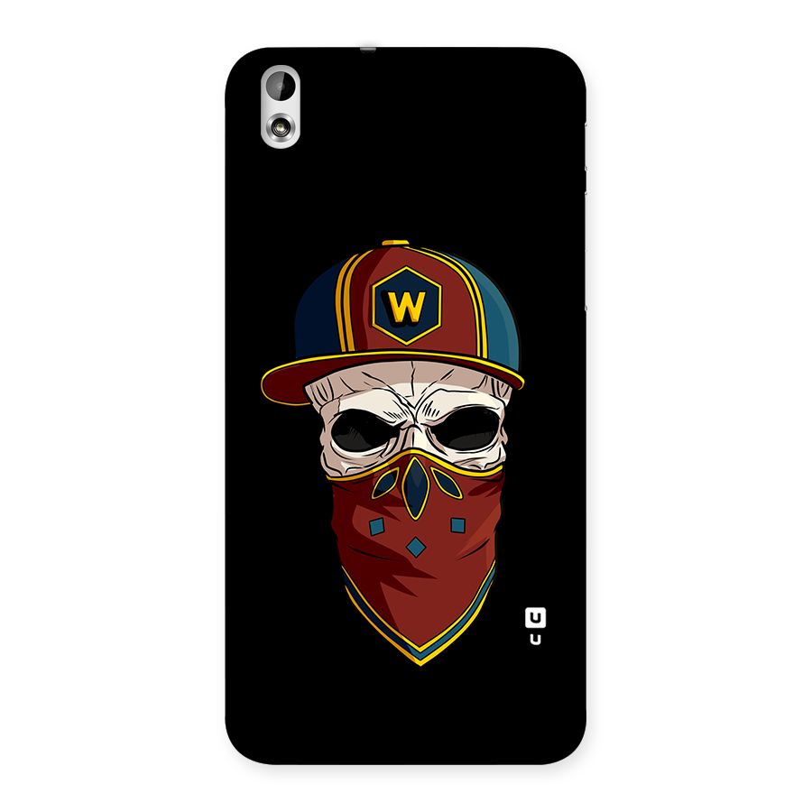 Cool Skull Mask Cap Back Case for HTC Desire 816g