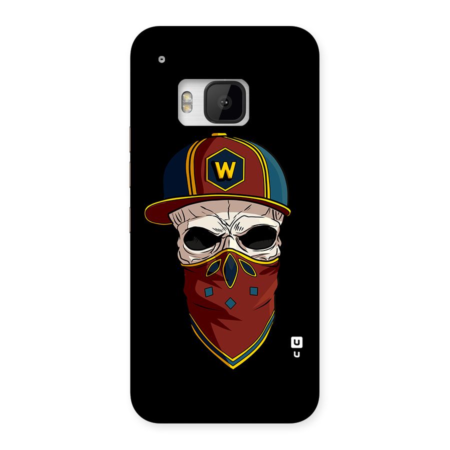 Cool Skull Mask Cap Back Case for HTC One M9