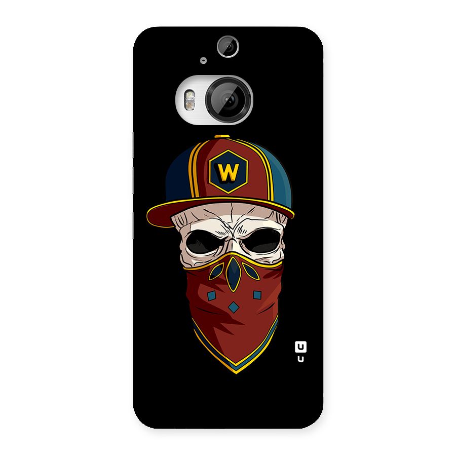 Cool Skull Mask Cap Back Case for HTC One M9 Plus