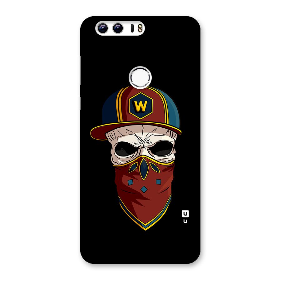 Cool Skull Mask Cap Back Case for Honor 8