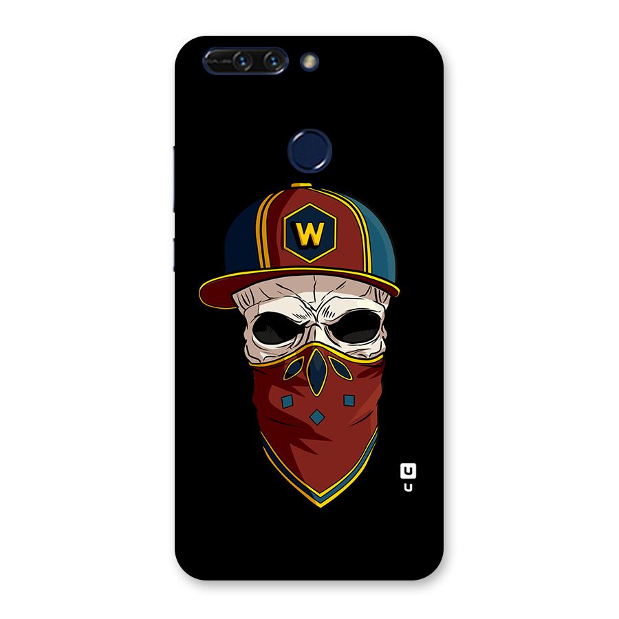 Cool Skull Mask Cap Back Case for Honor 8 Pro