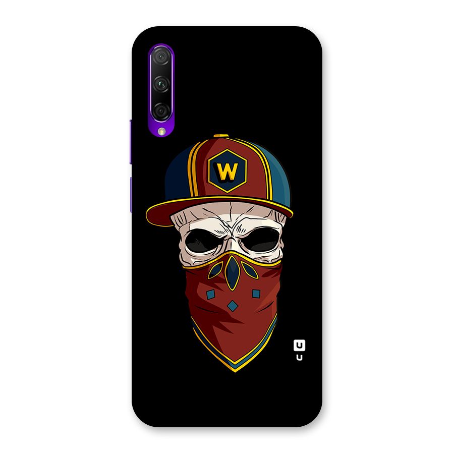 Cool Skull Mask Cap Back Case for Honor 9X Pro