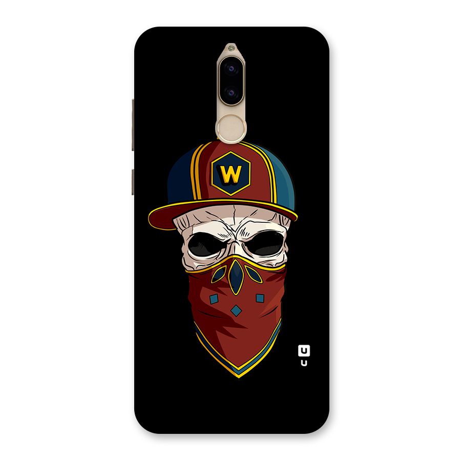 Cool Skull Mask Cap Back Case for Honor 9i