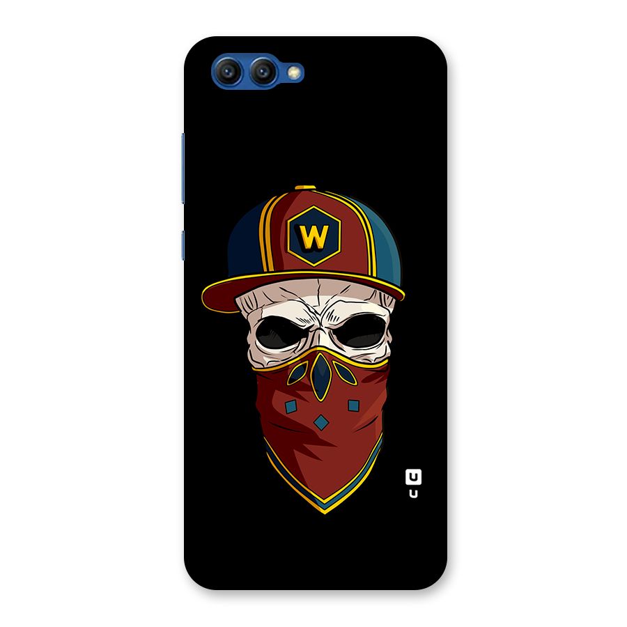 Cool Skull Mask Cap Back Case for Honor View 10