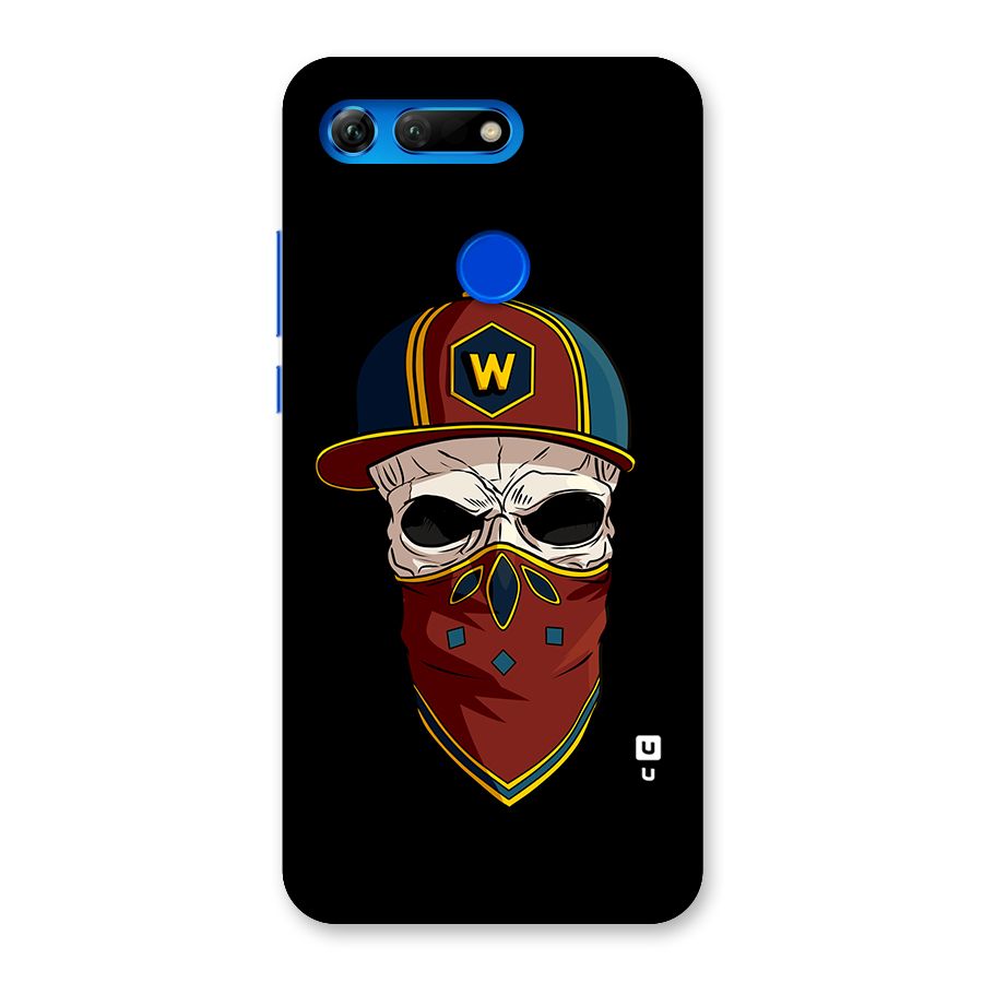 Cool Skull Mask Cap Back Case for Honor View 20