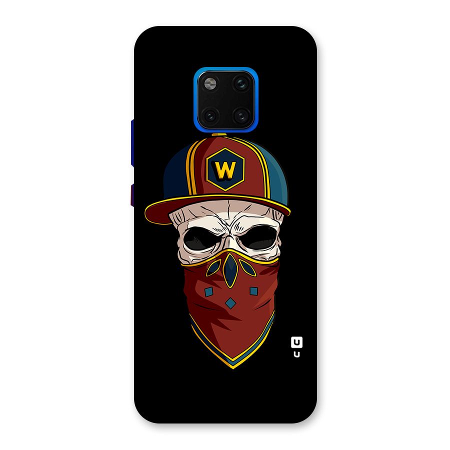Cool Skull Mask Cap Back Case for Huawei Mate 20 Pro