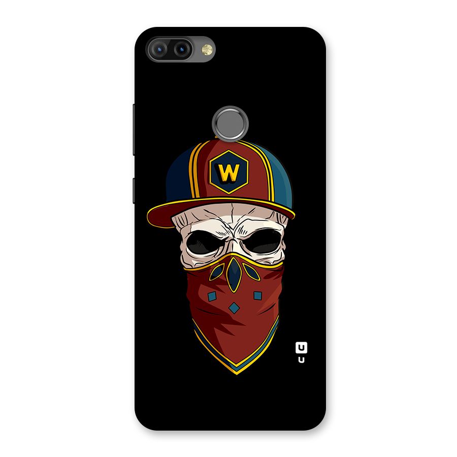 Cool Skull Mask Cap Back Case for Infinix Hot 6 Pro