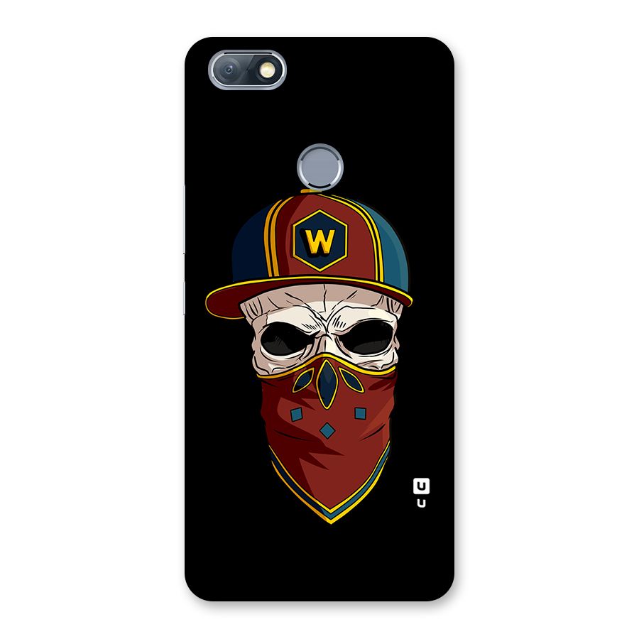 Cool Skull Mask Cap Back Case for Infinix Note 5