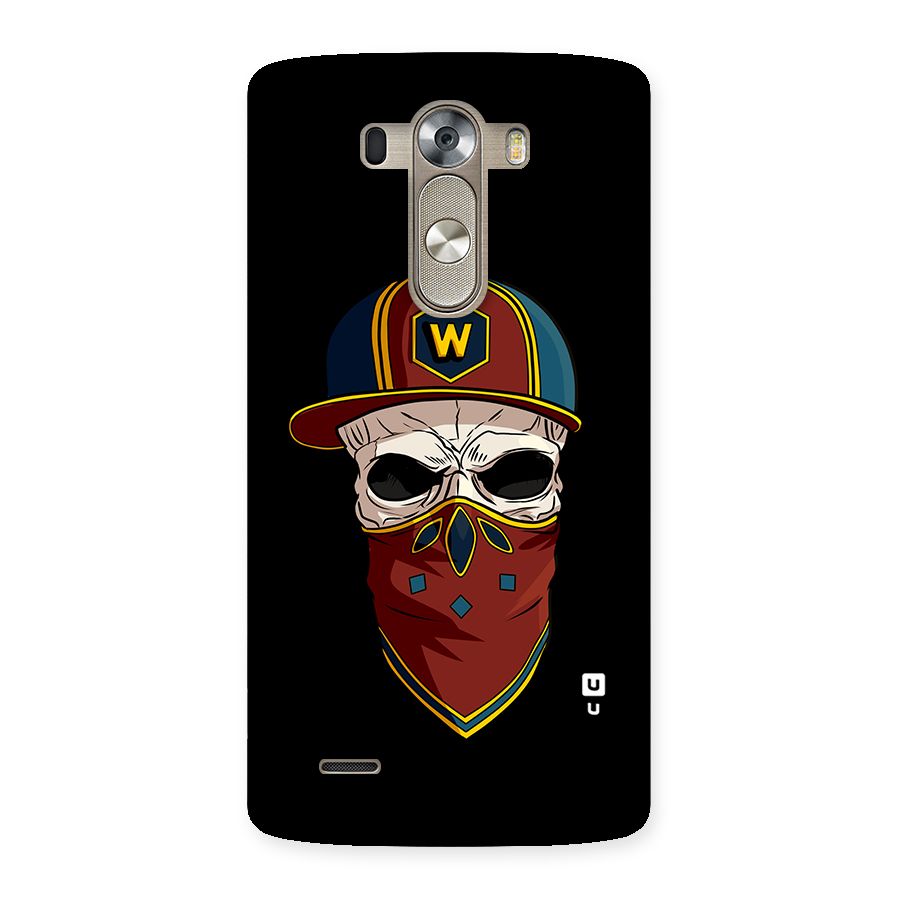 Cool Skull Mask Cap Back Case for LG G3