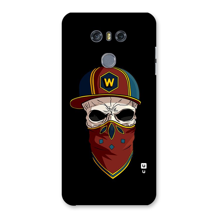 Cool Skull Mask Cap Back Case for LG G6