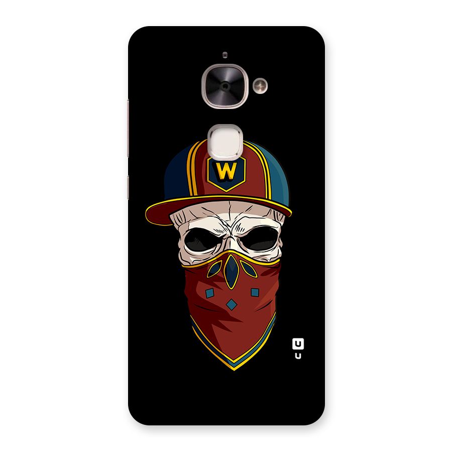 Cool Skull Mask Cap Back Case for Le 2