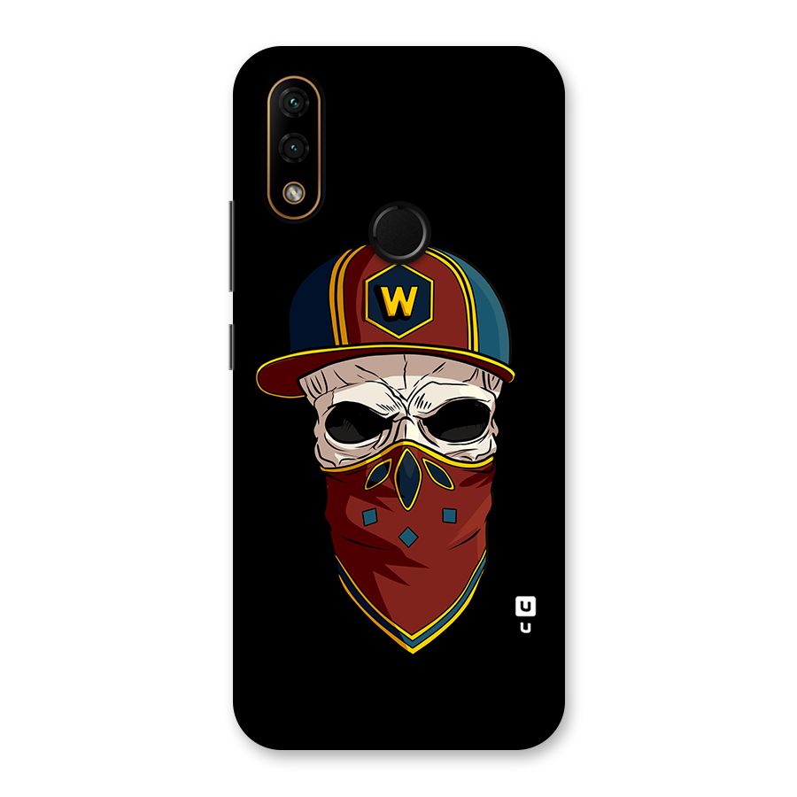 Cool Skull Mask Cap Back Case for Lenovo A6 Note
