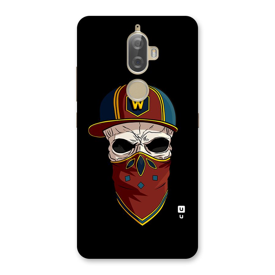 Cool Skull Mask Cap Back Case for Lenovo K8 Plus