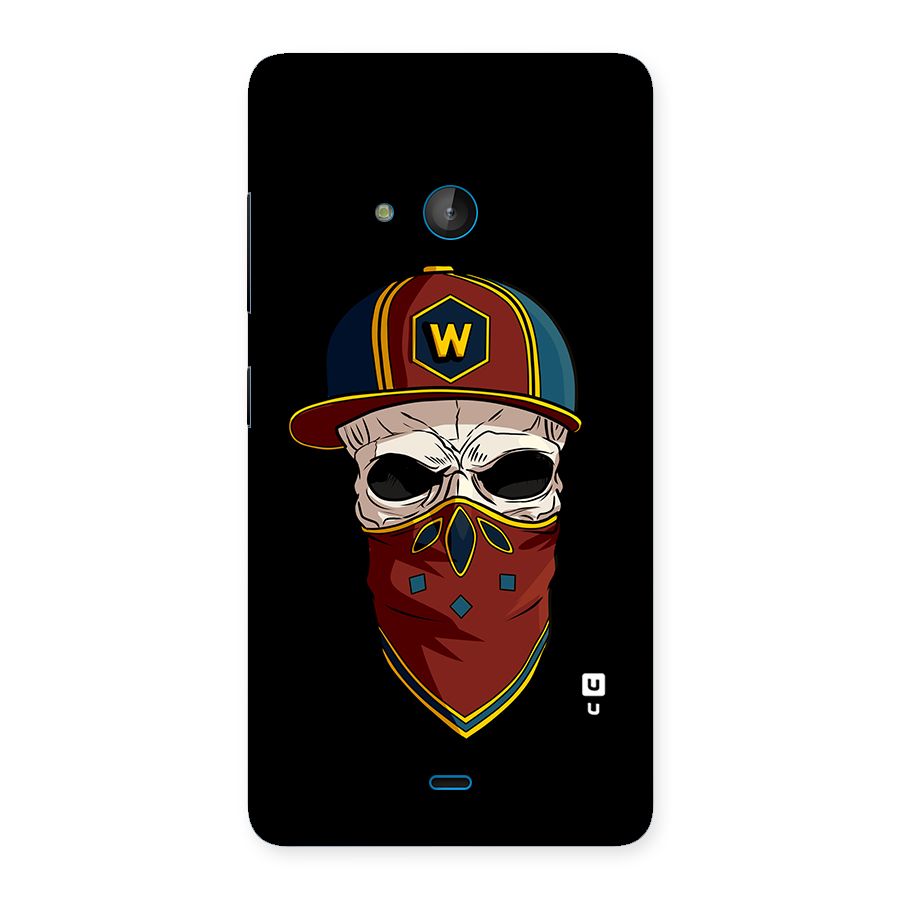 Cool Skull Mask Cap Back Case for Lumia 540