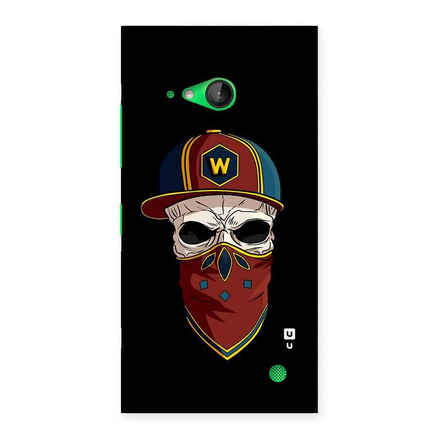 Cool Skull Mask Cap Back Case for Lumia 730