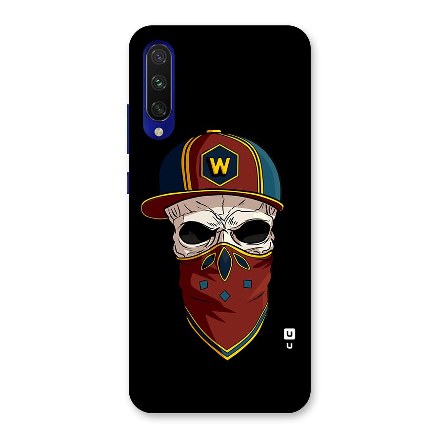 Cool Skull Mask Cap Back Case for Mi A3