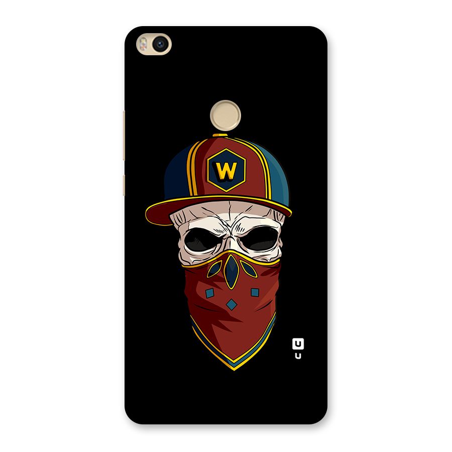 Cool Skull Mask Cap Back Case for Mi Max 2
